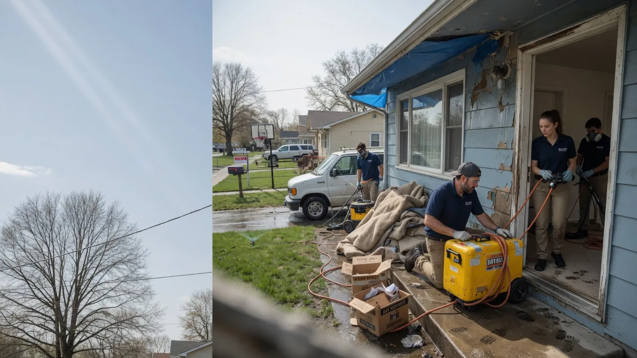Basement Flood Cleanup in Geneva, IN near me